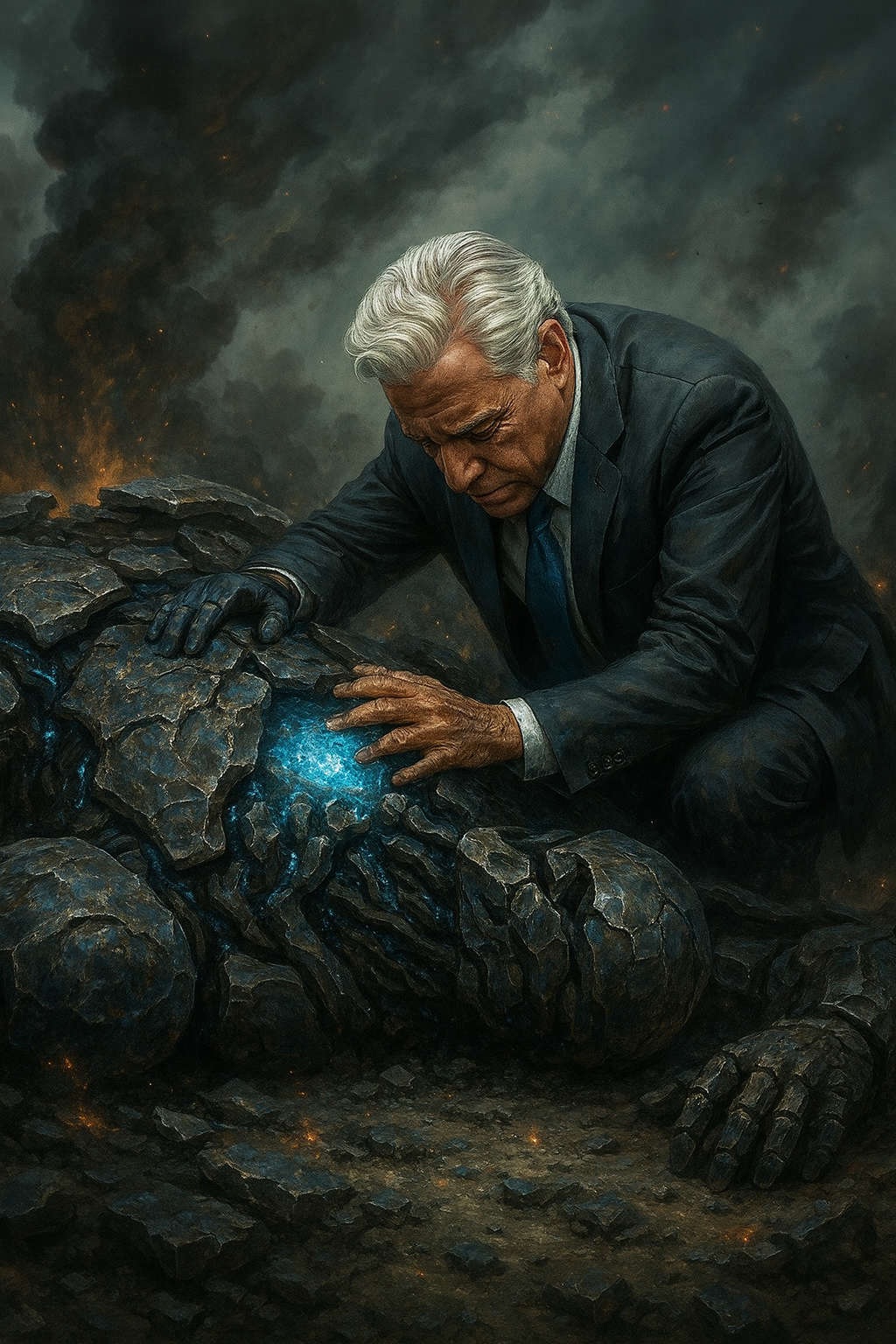 Thompson com Titanus destruído